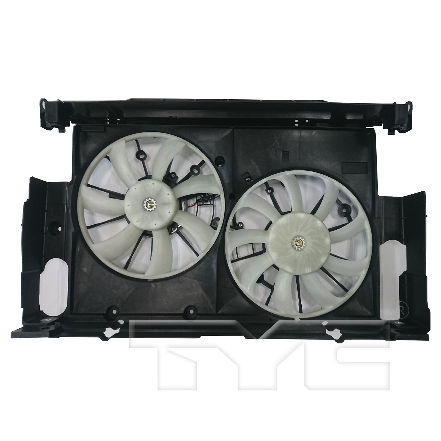 TYC Dual Radiator and Condenser Fan Assembly - Main Image