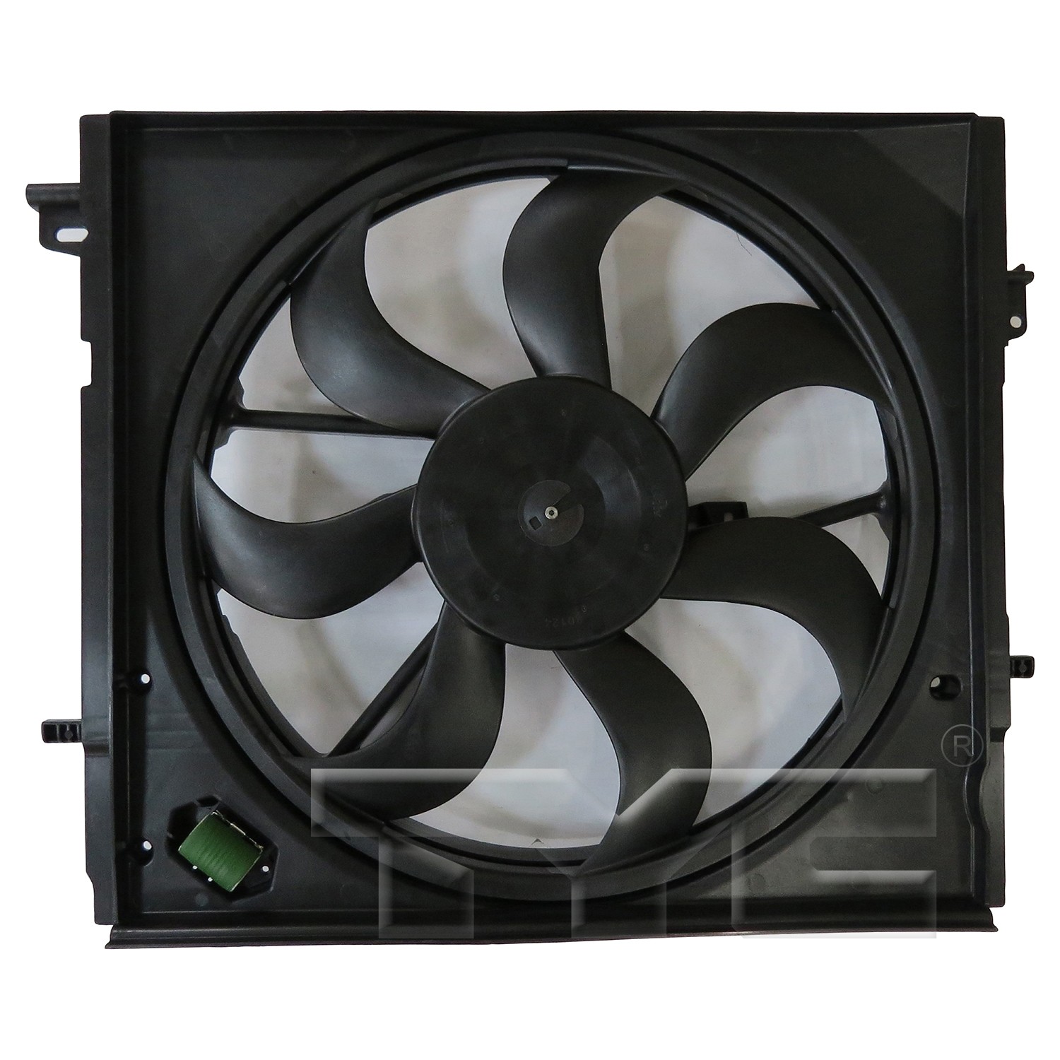 TYC Dual Radiator and Condenser Fan Assembly - Main Image