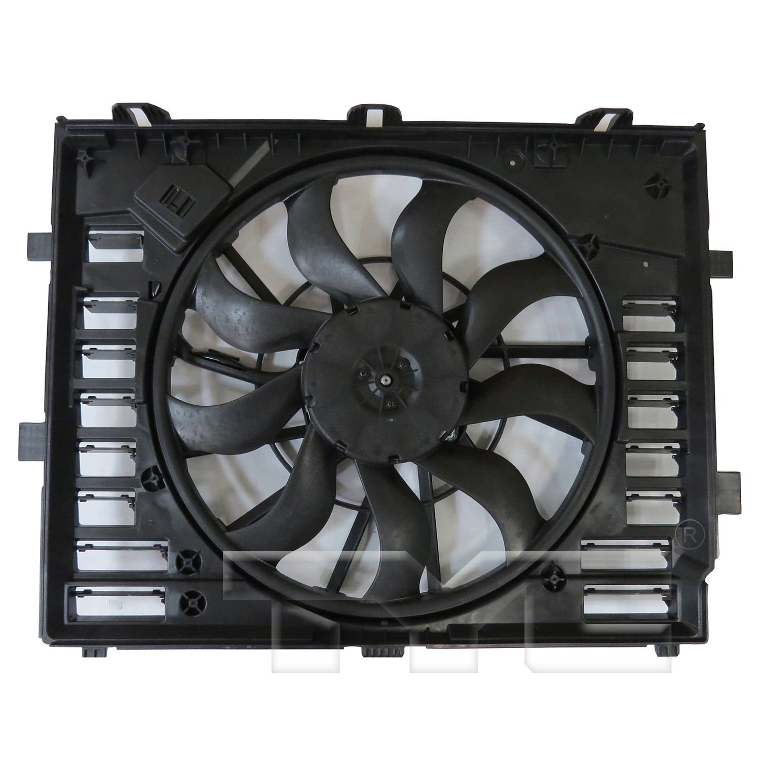 TYC Dual Radiator and Condenser Fan Assembly - Main Image