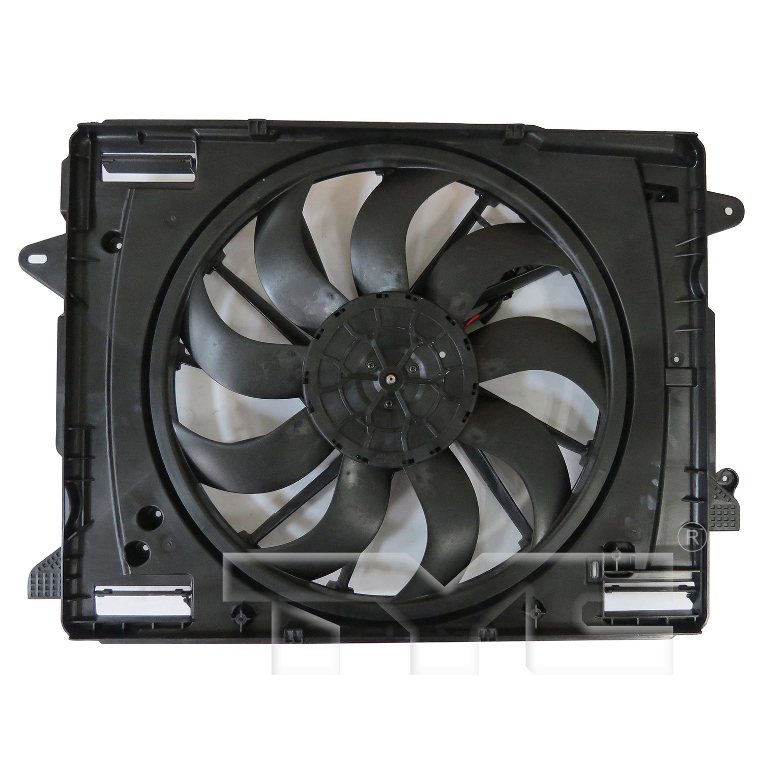 TYC Dual Radiator and Condenser Fan Assembly - Main Image