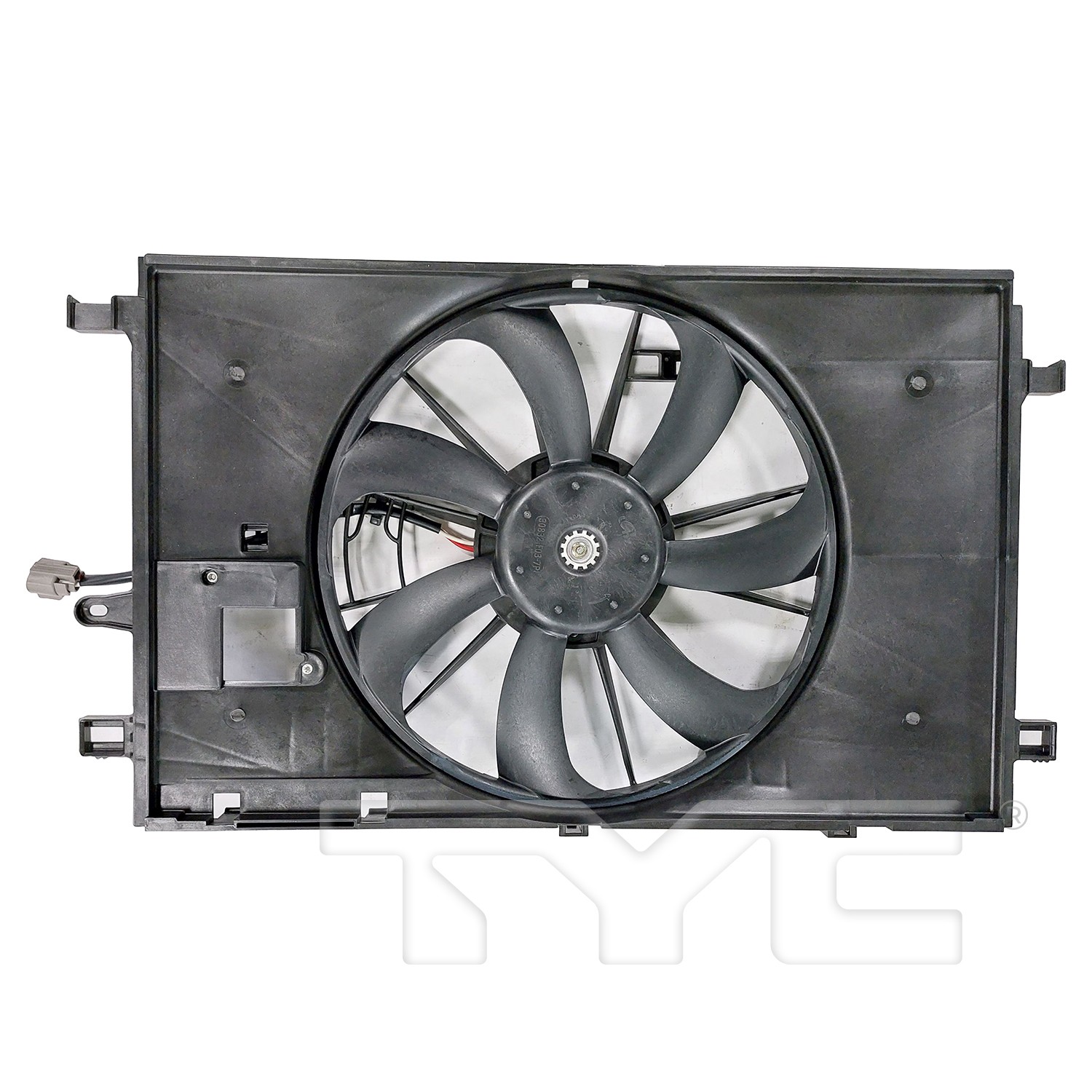 TYC Dual Radiator and Condenser Fan Assembly - Main Image