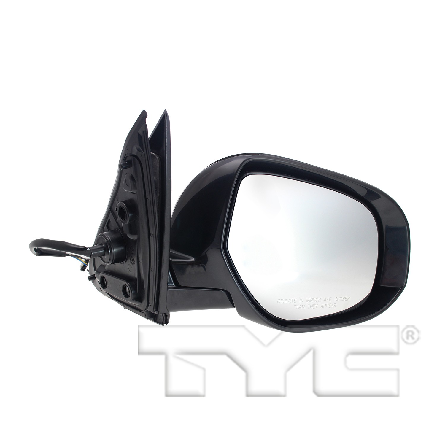 TYC Right Heated Power Door Mirror - 2