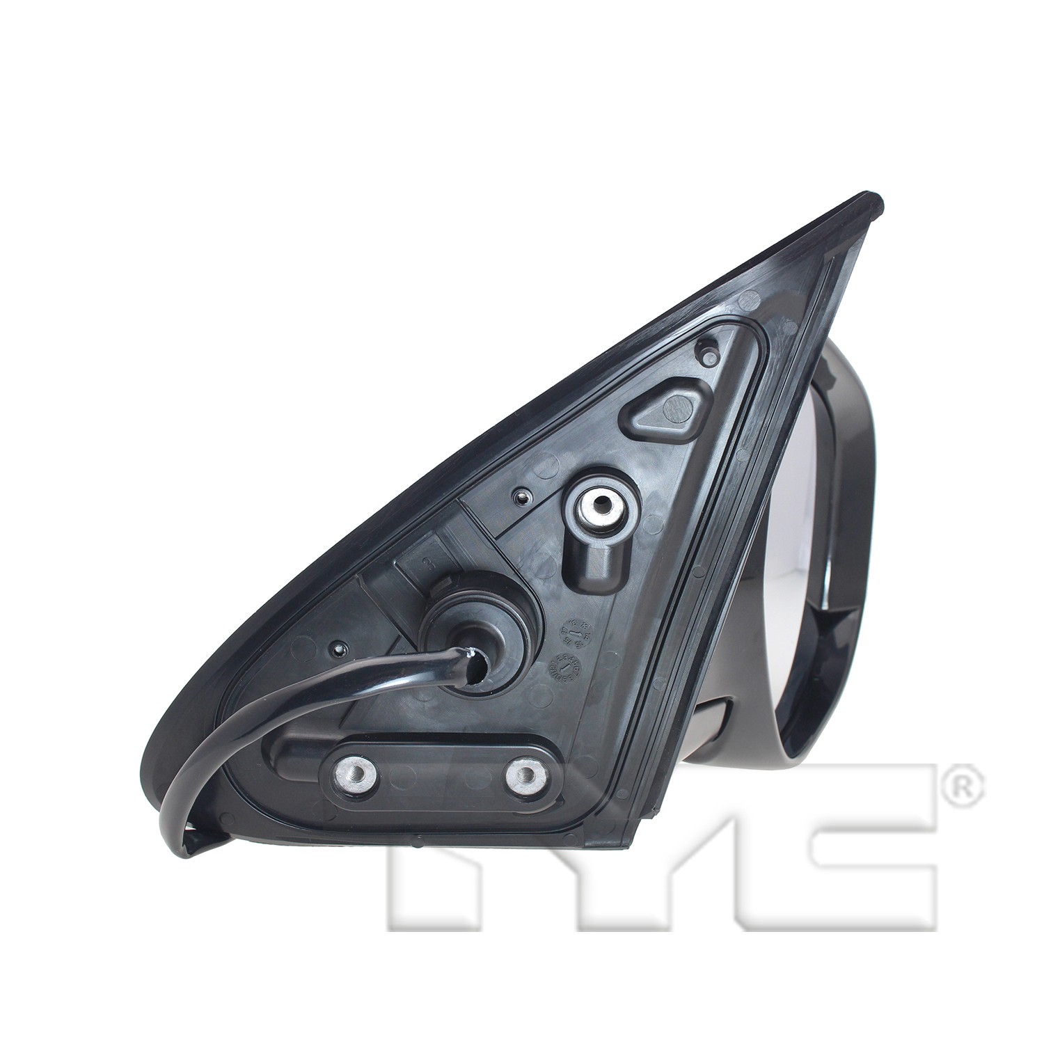 TYC Right Heated Power Door Mirror - 3