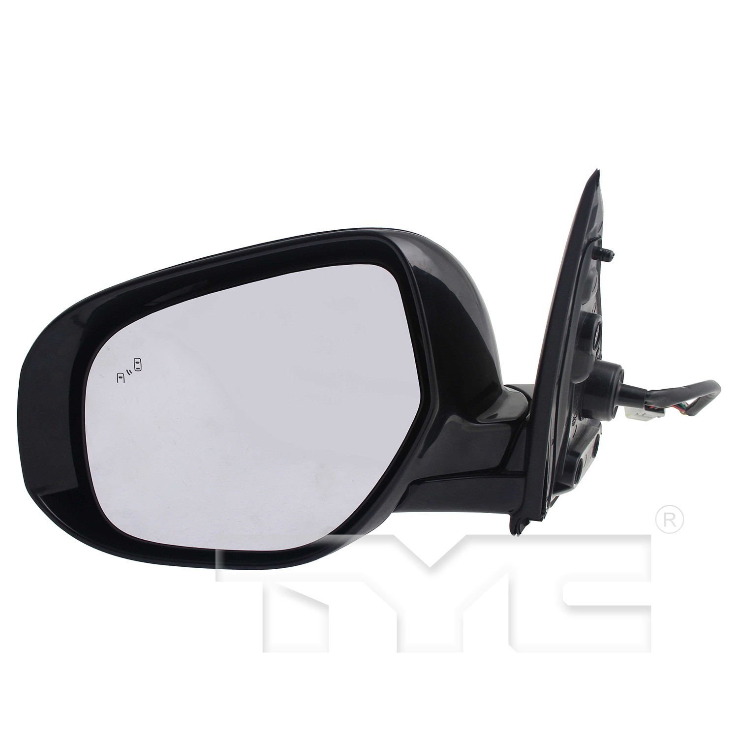 TYC Left Heated Power Door Mirror - 2
