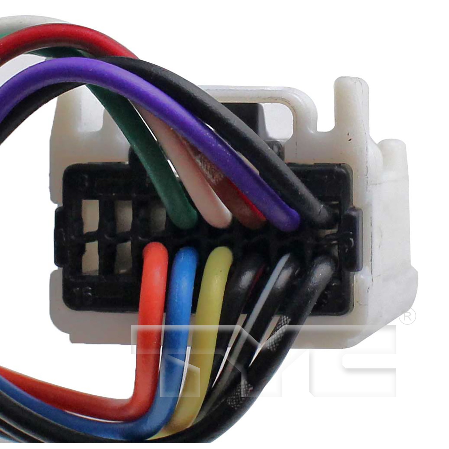 TYC Left Heated Power Door Mirror - 5