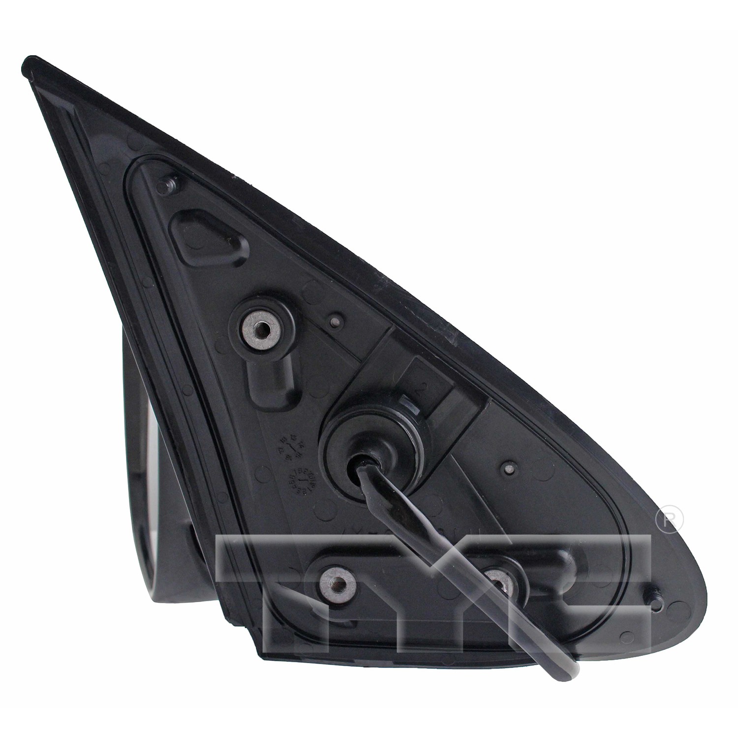 TYC Left Heated Power Door Mirror - 3