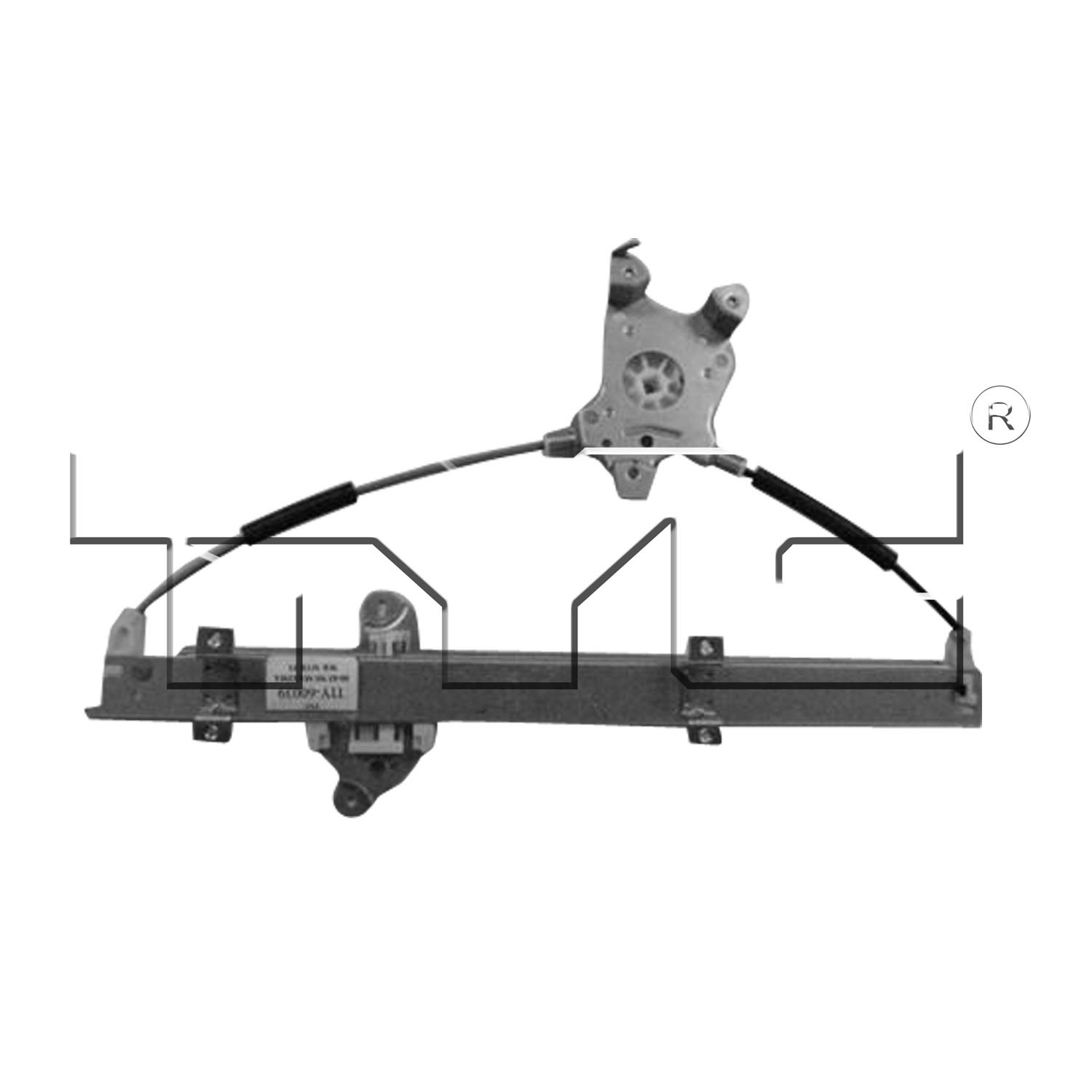 TYC Window Motor and Regulator Assembly - 2