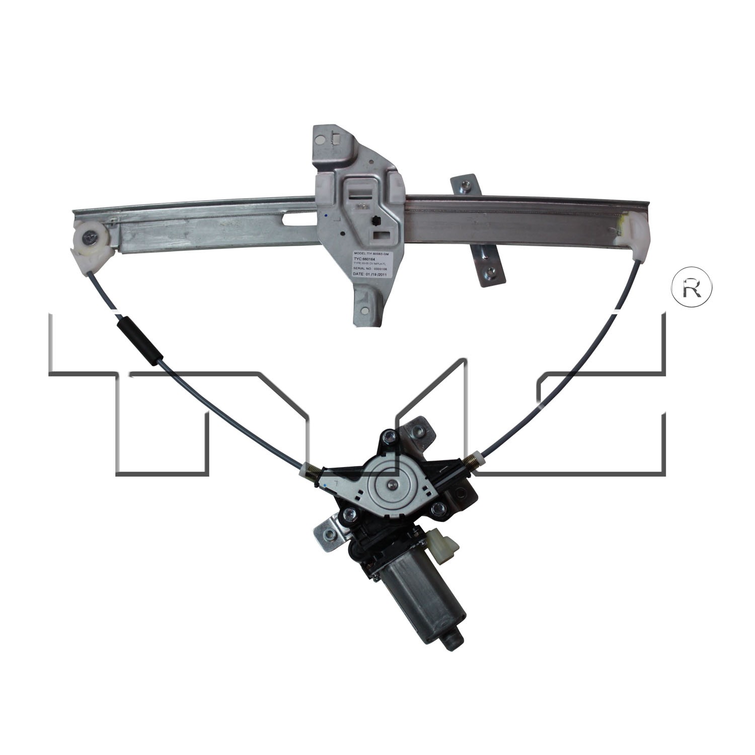 TYC Window Motor and Regulator Assembly - Main Image