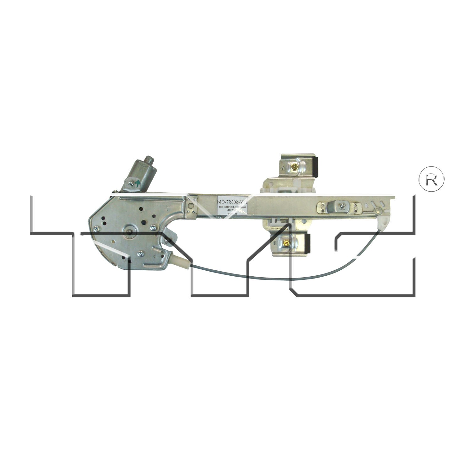 TYC Window Motor and Regulator Assembly - 2