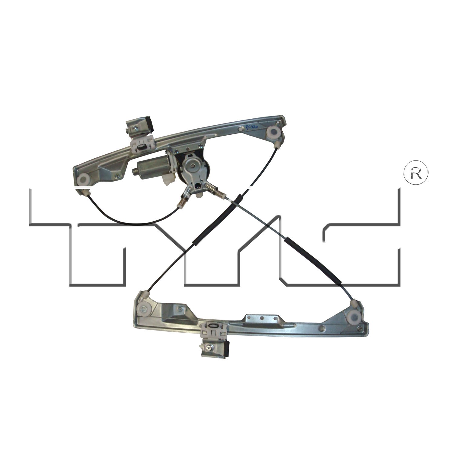 TYC Window Motor and Regulator Assembly - 2