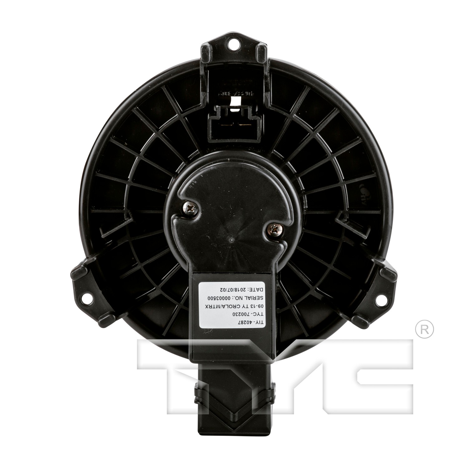 TYC HVAC Blower Motor - 4