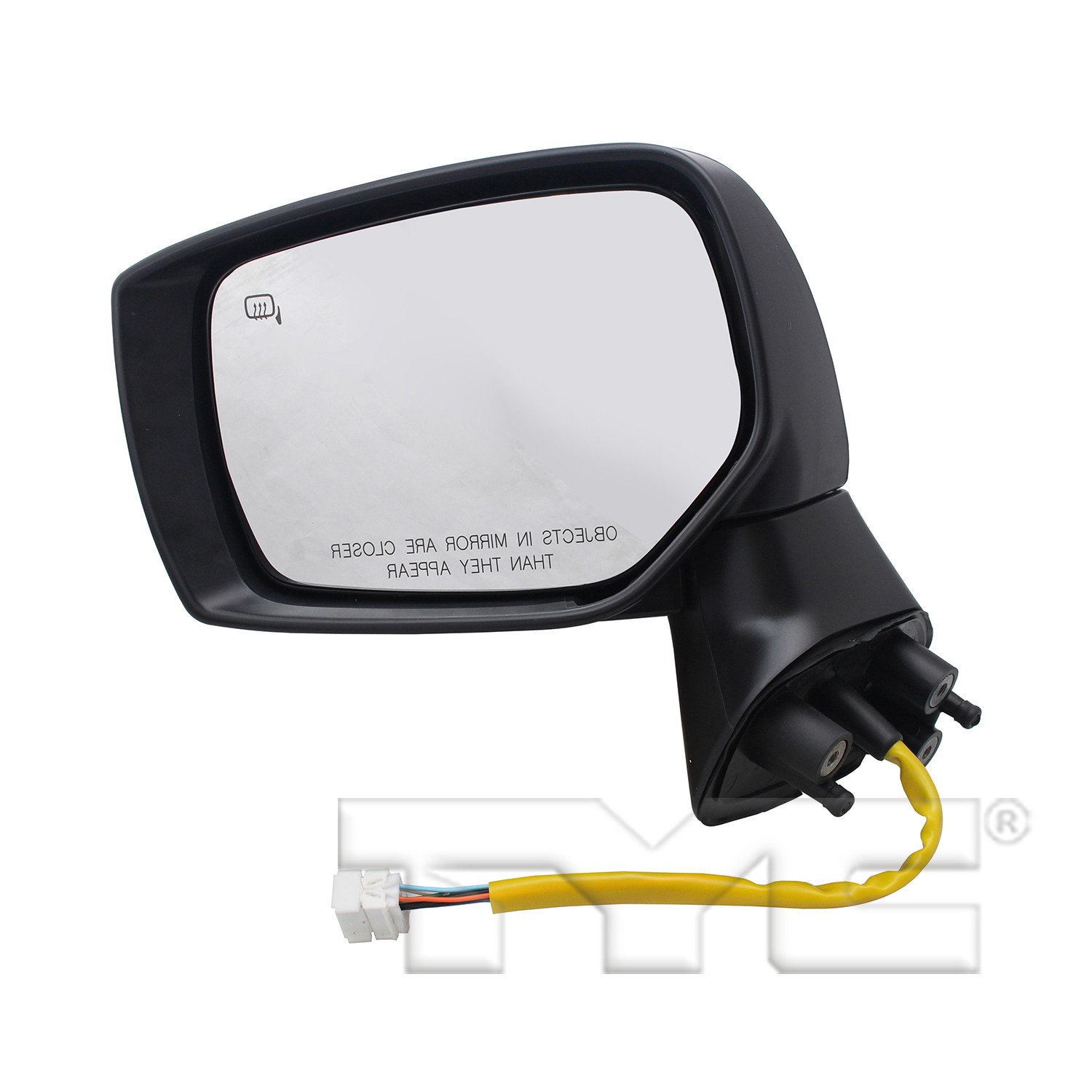 TYC Left Heated Power Door Mirror - 2