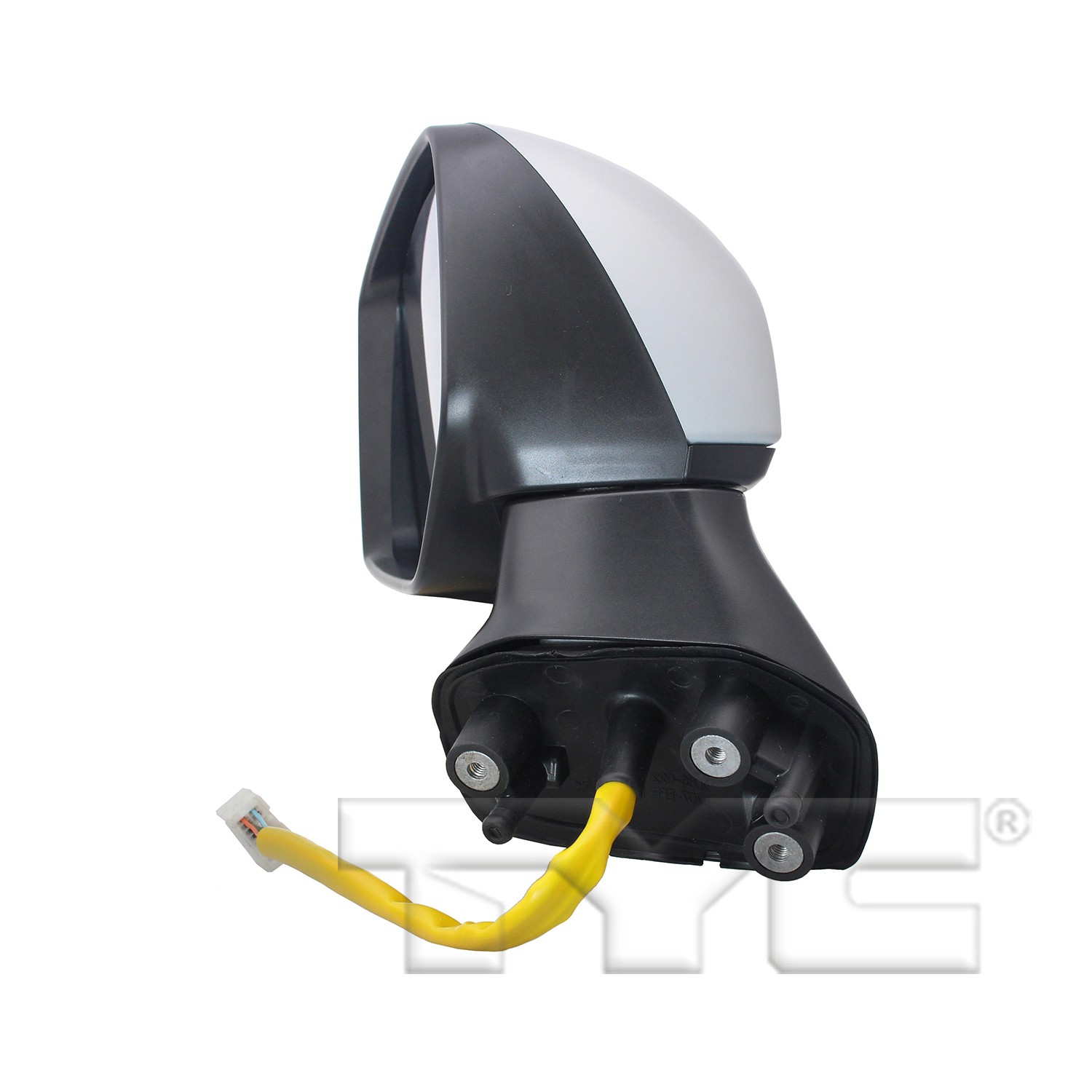 TYC Left Heated Power Door Mirror - 3