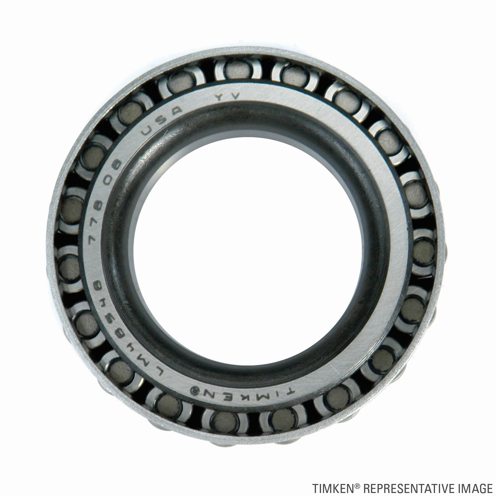 Ball Bearing - Conrad Deep Groove Single Row Radial Ball Bearing With 2-Seals - 2