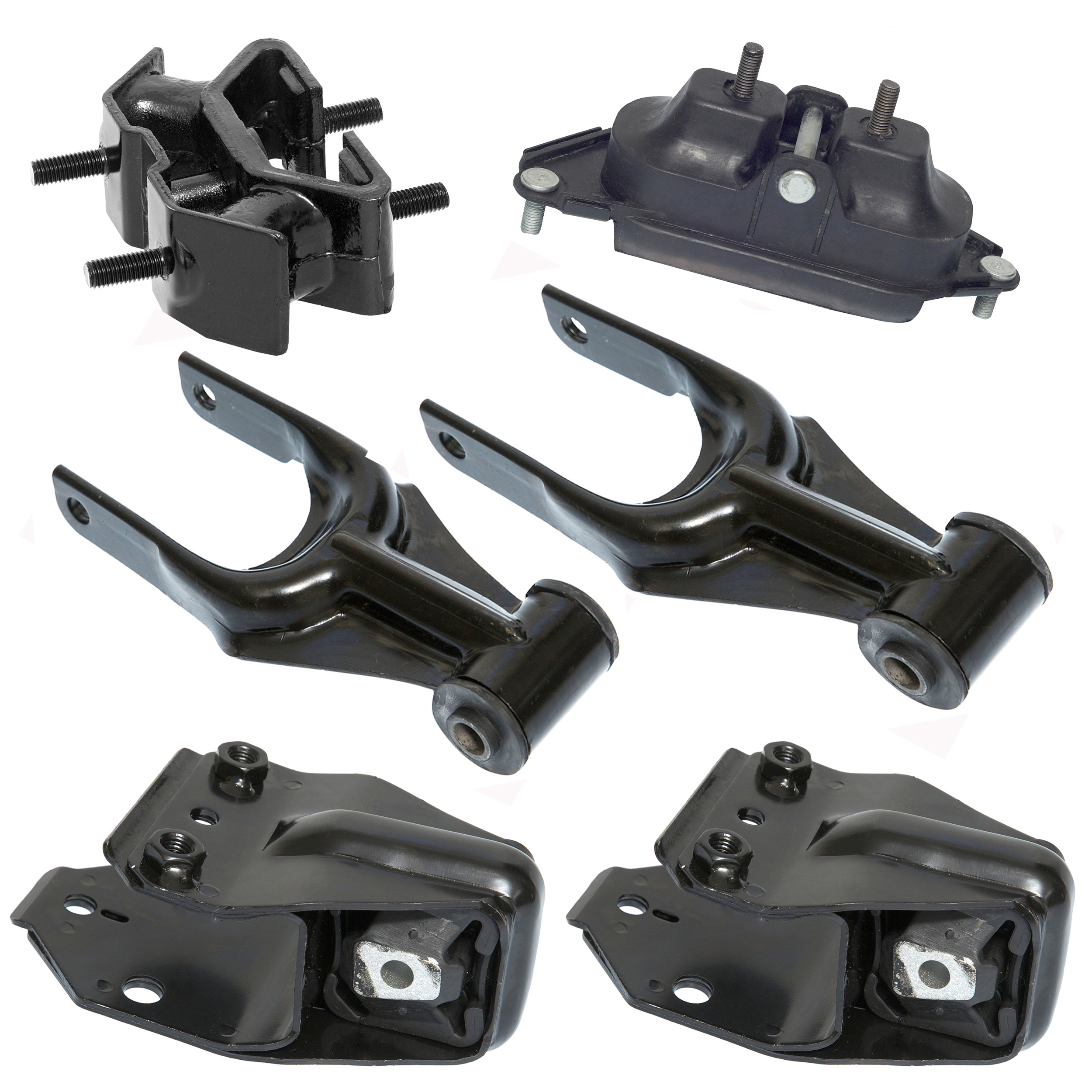 6 Piece Front Engine & Auto Trans Mount Kit