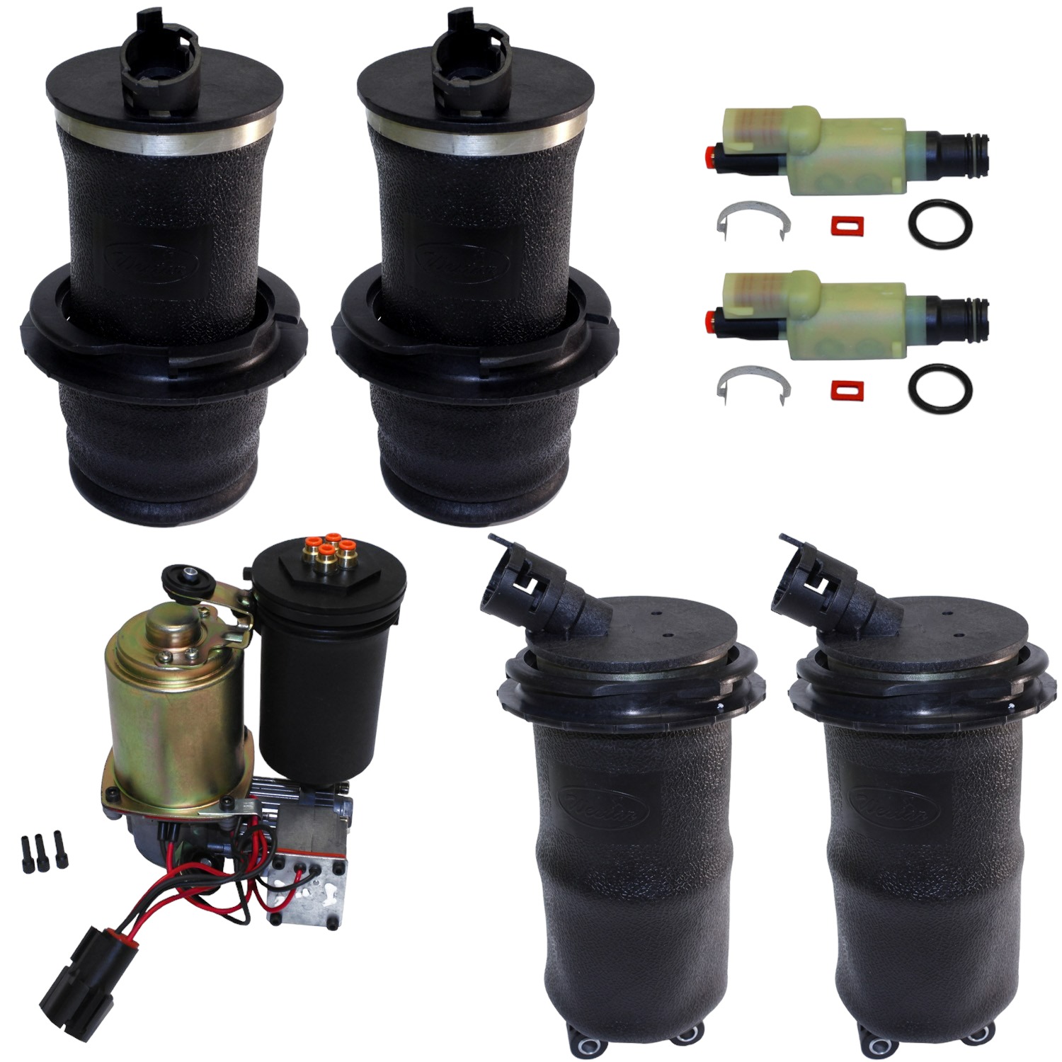 Front and Rear Air Suspension System for Lincoln KT-1106