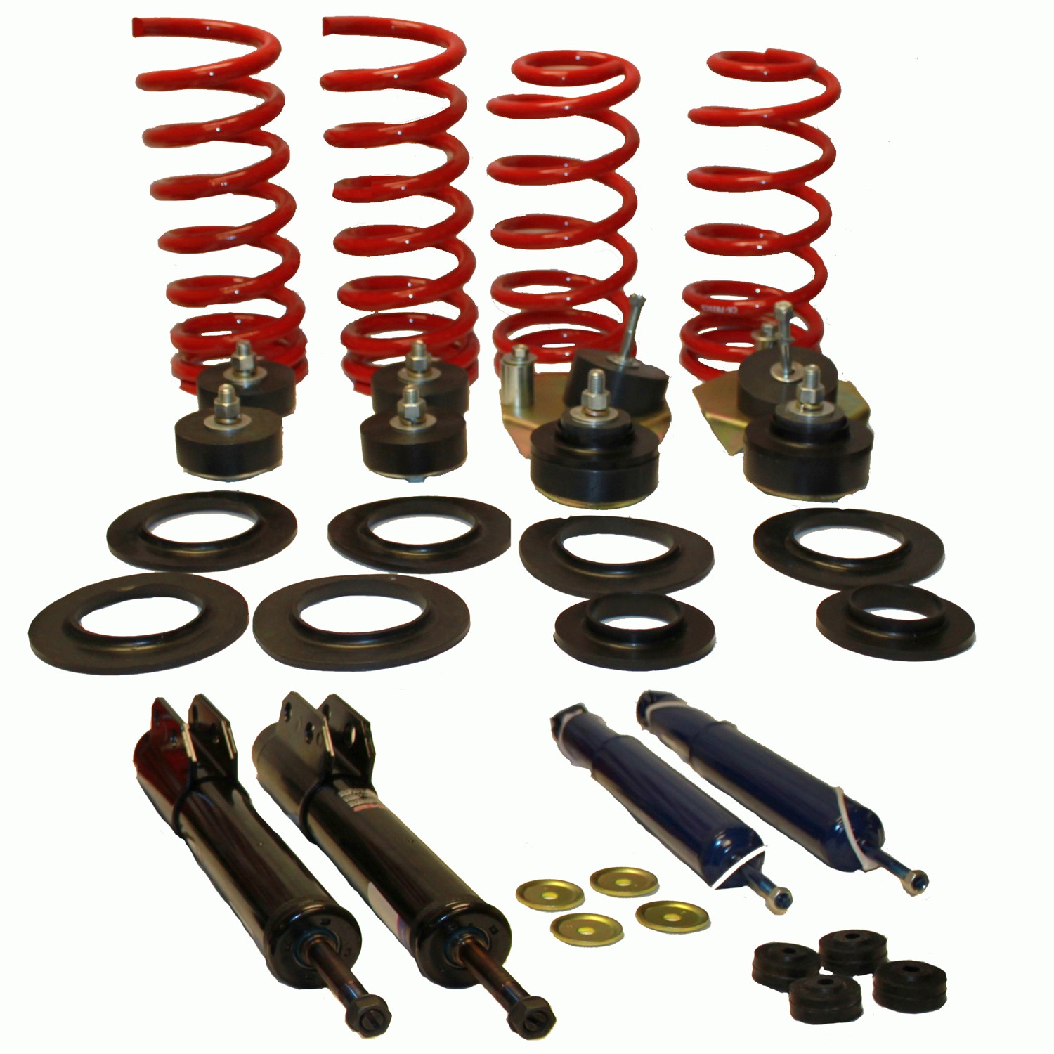 Air Spring to Coil Spring Conversion Kit - Front and Rear - Lincoln (1984-1992)